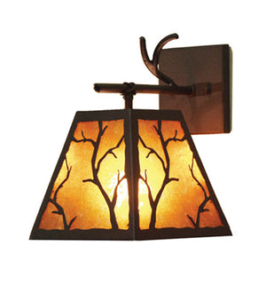 Meyda 8" Wide Branch Wall Sconce '118245