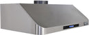 Kucht 48-Inch Under Cabinet Range Hood 900 CFM in Stainless Steel & Silver KRH481A