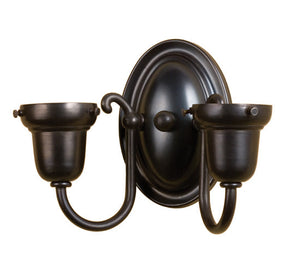 Meyda 9"W 2 ARM WALL SCONCE'101564