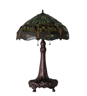 Meyda  31" High Hanginghead Dragonfly Table Lamp- 101830