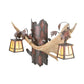 Meyda 23.5" Wide Antlers Fallow Deer 2 Light Wall Sconce- 106612 - MyBBQDirect
