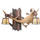 Meyda 23.5" Wide Antlers Fallow Deer 2 Light Wall Sconce- 106612 - MyBBQDirect