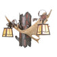 Meyda 23.5" Wide Antlers Fallow Deer 2 Light Wall Sconce- 106612 - MyBBQDirect