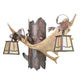 Meyda 23.5" Wide Antlers Fallow Deer 2 Light Wall Sconce- 106612 - MyBBQDirect