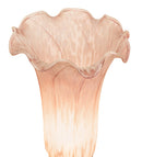 Meyda 8"H Pink Pond Lily Victorian Accent Lamp '11241