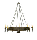 Meyda 72" Wide Warwick 12 Light Chandelier '112814