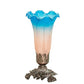 Meyda 8" High Pink/Blue Accent Lamp '11311