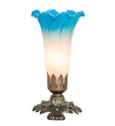 Meyda 8" High Pink/Blue Accent Lamp '11311