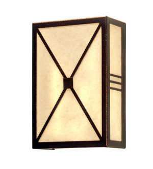 Meyda 8" Wide Whitewing Wall Sconce 116082