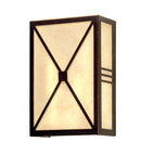Meyda 8" Wide Whitewing Wall Sconce 116082