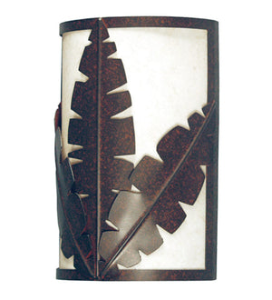 Meyda 8" Wide Tiki Wall Sconce 116200