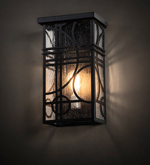 Meyda 9" Wide Revival Deco Wall Sconce 116773