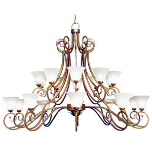 Meyda 96" Wide Angelo 20 Light Two Tier Chandelier '118269