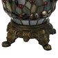 Meyda  25.5"H Tiffany Mosaic Lighted Table Base '118847