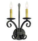 Meyda 8" Wide Valetta 2 Light Wall Sconce '119296