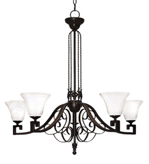 Meyda 36" Wide Suri Chandelier  119775