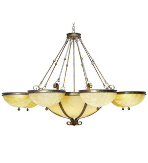 Meyda 84" Wide Alonzo Chandelier 120086