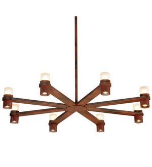 Meyda 72"W Etoiles 8 Arm Chandelier 121910