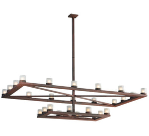 Meyda 96.5"L Stratum 2 Tier Chandelier 121911 - MyBBQDirect