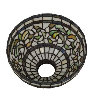 Meyda 8" Wide Tiffany Turning Leaf Shade '127295