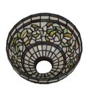 Meyda 8" Wide Tiffany Turning Leaf Shade '127295