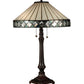 Meyda  25"H Diamondring Table Lamp '134537
