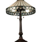 Meyda  25"H Diamondring Table Lamp '134537