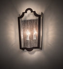 Meyda 9" Wide French Market Seedy Wall Sconce '135020