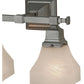 Meyda 8"W Hyde Park Spider Web Wall Sconce 43343