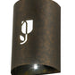 Meyda 8"w Country Inn Led Wall Sconce - 146135