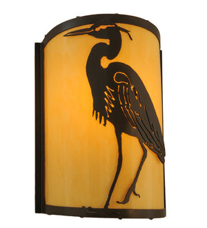 Meyda 8" Wide Heron Wall Sconce '146243