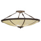Meyda  45"W Commerce LED Semi-Flushmount - 146505