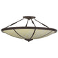 Meyda  45"W Commerce LED Semi-Flushmount - 146505