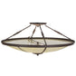 Meyda  45"W Commerce LED Semi-Flushmount - 146505