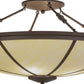 Meyda  45"W Commerce LED Semi-Flushmount - 146505
