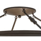 Meyda  45"W Commerce LED Semi-Flushmount - 146505