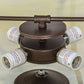 Meyda  45"W Commerce LED Semi-Flushmount - 146505