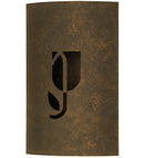 Meyda 8"w Country Inn Led Wall Sconce - 148710