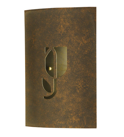 Meyda 8"w Country Inn Led Wall Sconce - 148710