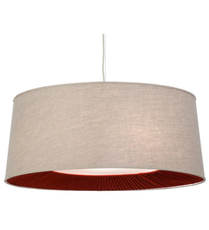 Meyda  36"w Bruges Textrene Pendant - 152529