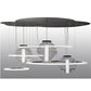 Meyda 84"w Anillo Bola Led Cascading Pendant - 152693
