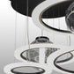 Meyda 84"w Anillo Bola Led Cascading Pendant - 152693