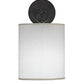Meyda 8"w Cilindro Campbell Wall Sconce - 153357