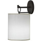 Meyda 8"w Cilindro Campbell Wall Sconce - 153357