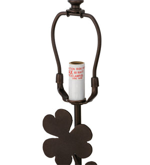 Meyda 8.5"H Shamrock Table Base '154131