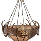 Meyda 54"W Antlers Moose Inverted Pendant- 154279 - MyBBQDirect