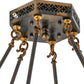 Meyda 54"W Antlers Moose Inverted Pendant- 154279 - MyBBQDirect