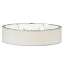 Meyda  48"w Cilindro White Textrene Led Flushmount- 154566