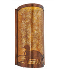 Meyda 9"W Loon Left LED Wall Sconce- 154909