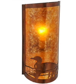 Meyda 9"W Loon Left LED Wall Sconce- 154909